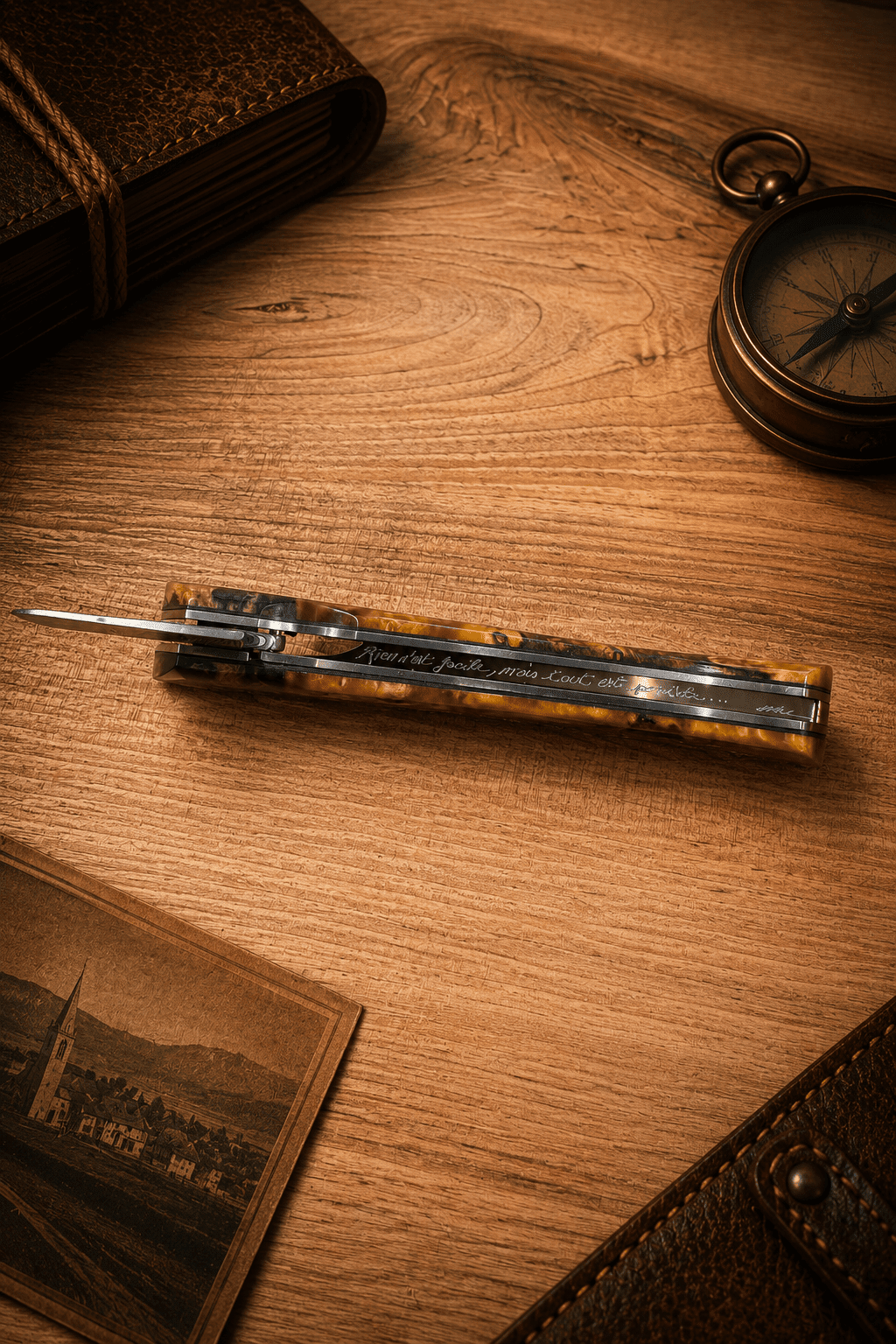 Couteau 1515 Loupe d'érable – Image 5